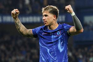 恩佐切尔西生涯首次在欧冠送出助攻，加盟以来21球24助